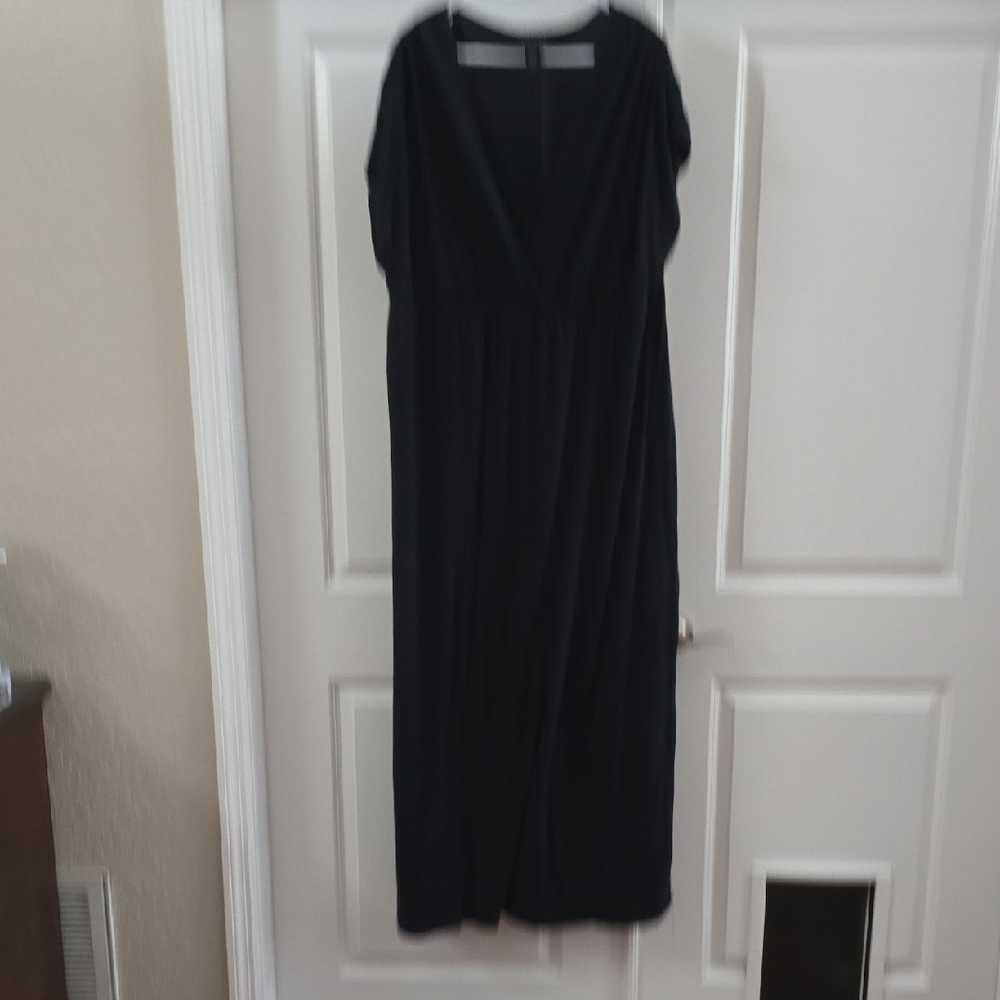 Lane Bryant Black Maxi Dress